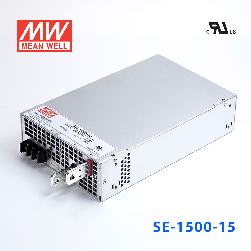 SE-1500-15 SE-1500-15 1500W 15V100A 单路输出明纬电源(SE系列-内置有外壳)