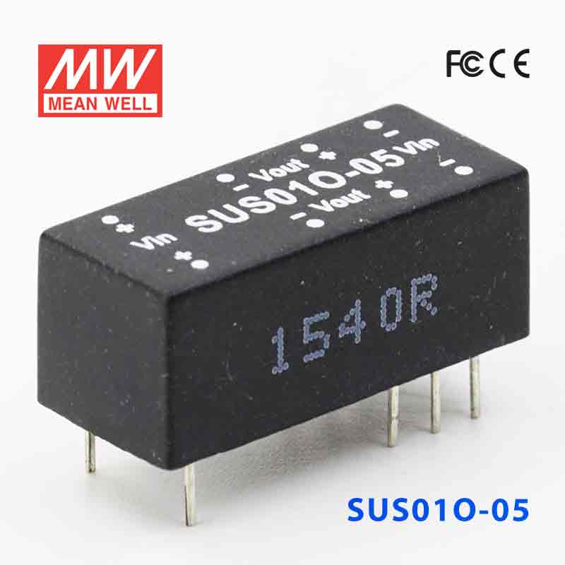 SUS01O-05 SUS01O-05 1W 48V-5V 非稳压单组输出明纬DC-DC转换模块电源