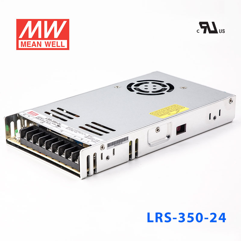 LRS-350-24 LRS-350-24 350W 24V14.6A输出（输入电压开关选择型)明纬超薄高性能开关电源