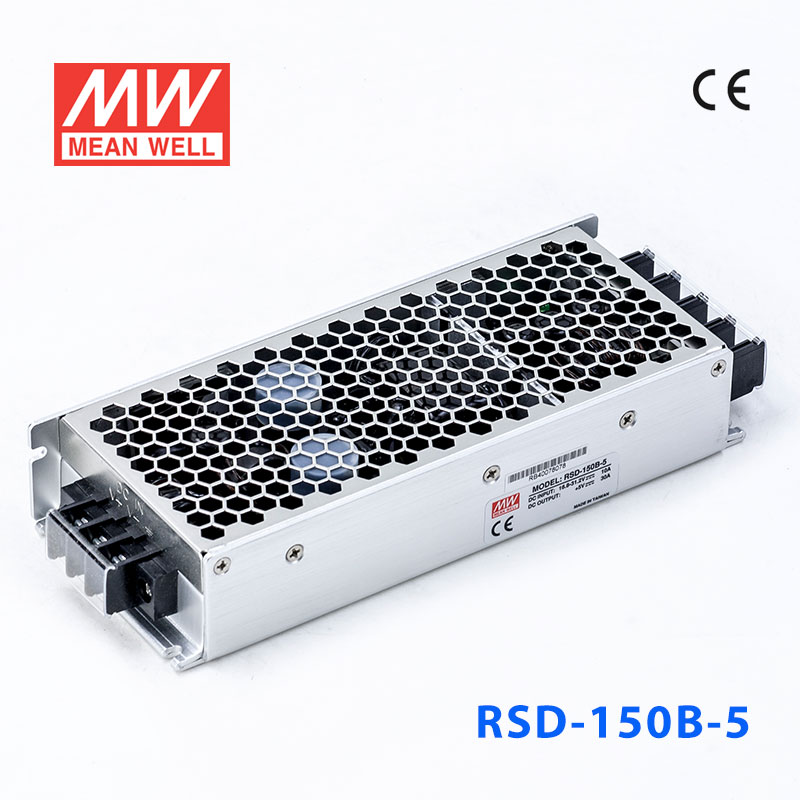 RSD-150B-5 RSD-150B-5 150W 14.4~33.6V 输入 5V 30A 输出铁道专用明纬DC-DC转换电源