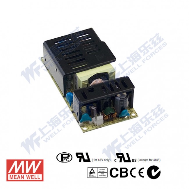 PLP-60-12 PLP-60-12 60W 12V 5A 恒压+可调恒流有PFC明纬牌PCB板LED电源