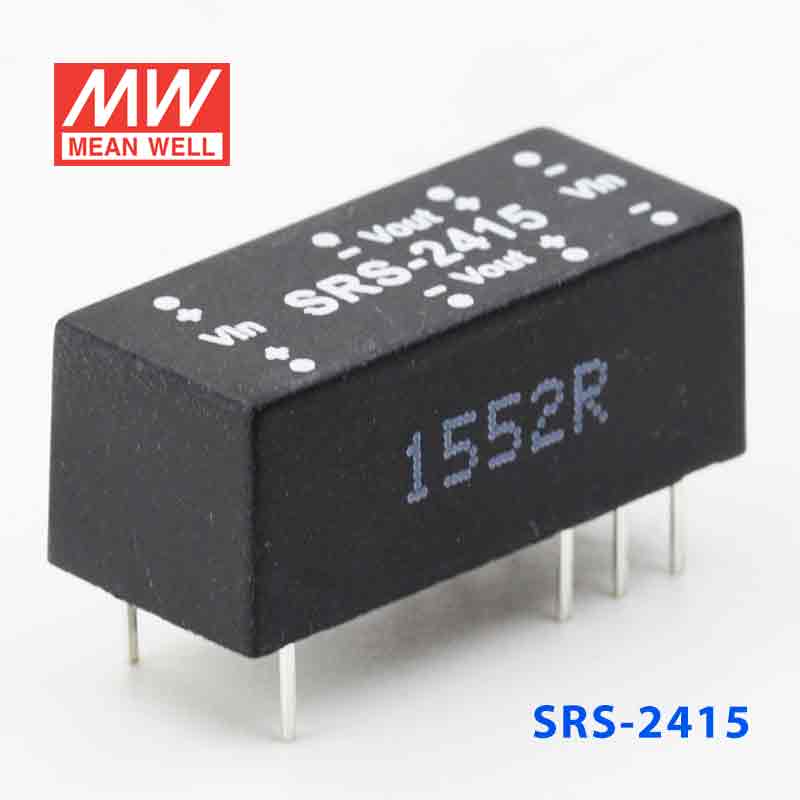 SRS-2415 SRS-2415 0.5W 24V-15V 稳压单组输出明纬DC-DC转换模块电源