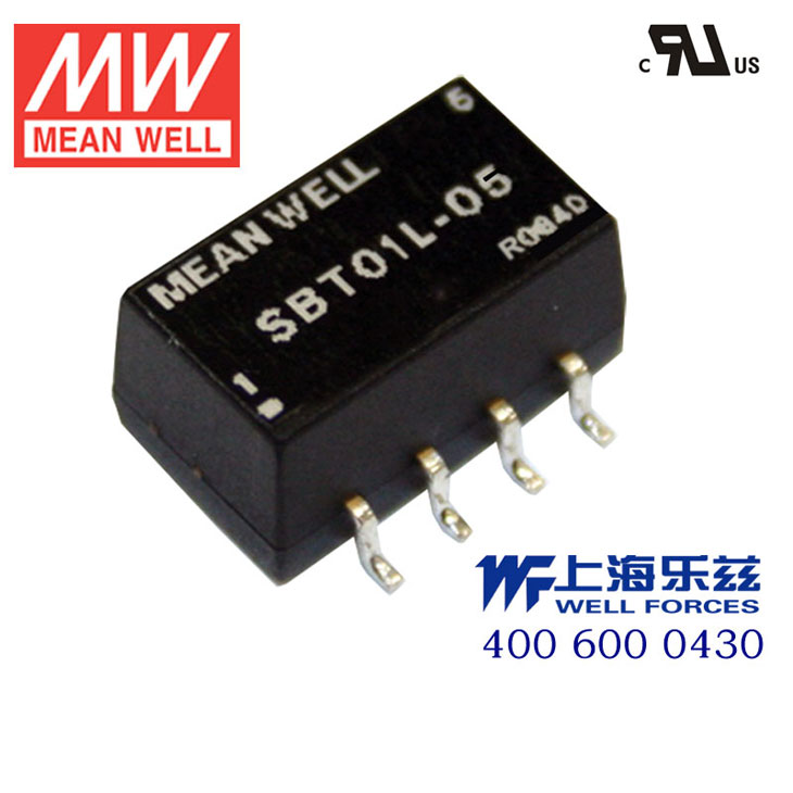 SBT01L-09 SBT01L-09 1W 5V-9V 非稳压单组输出明纬DC-DC转换模块电源