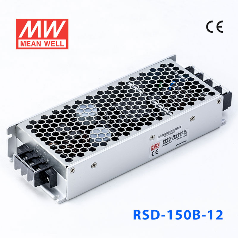 RSD-150B-12 RSD-150B-12 150W 14.4~33.6V 输入 12V 12.5A 输出铁道专用明纬DC-DC转换电源