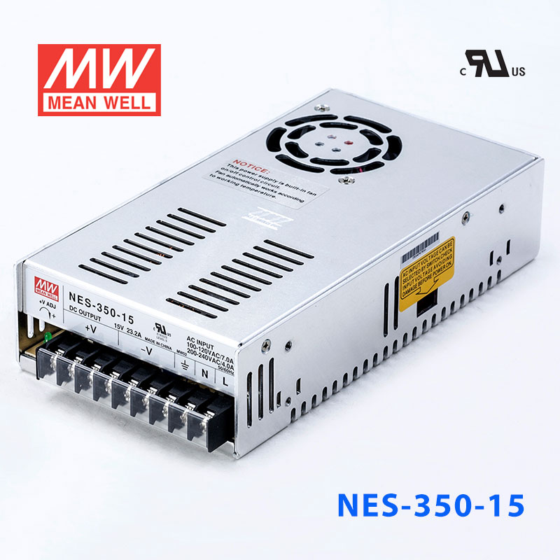 NES-350-15 NES-350-15 350W 15V23.2A 单路输出经济型明纬开关电源(NE系列)