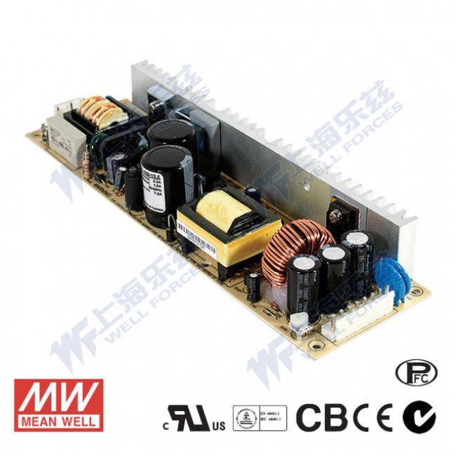LPS-100-48 LPS-100-48 100W 48V 2.1A 单路输出无外壳窄条PCB板明纬开关电源