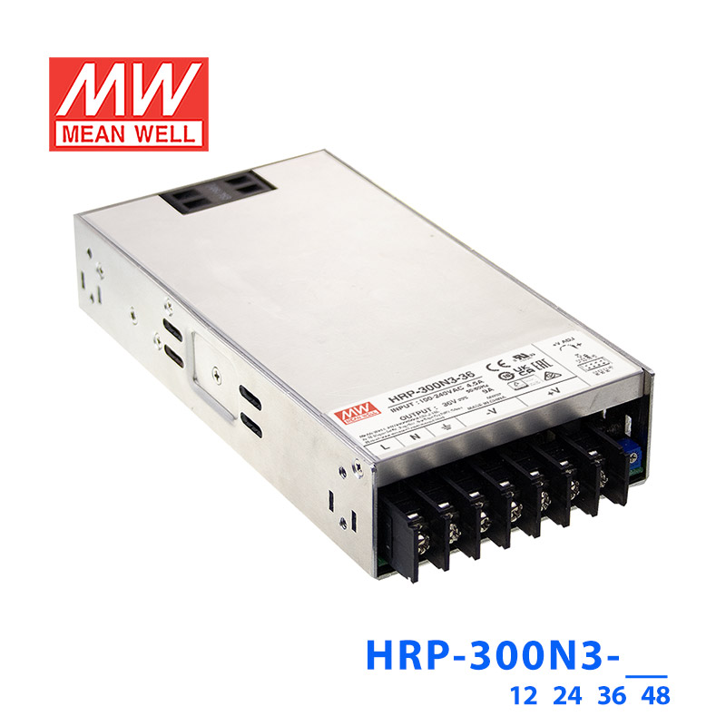 HRP-300N3-48 HRP-300N3-48明纬48V7A输出300W左右开关电源电机350%峰值功率