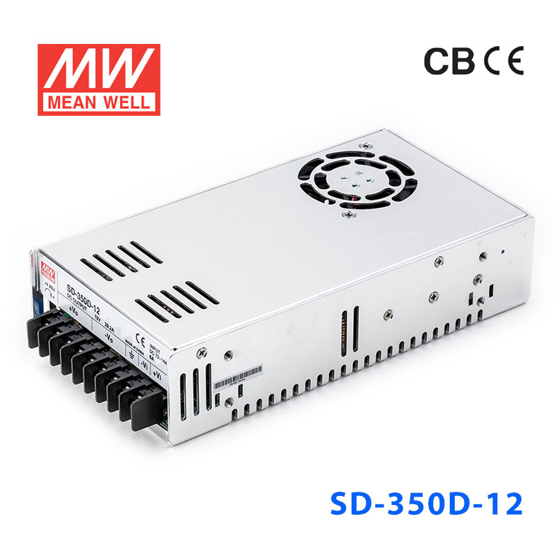 SD-350D-12 SD-350D-12 350W 72~144V 输入 12V 27.5A 输出有外壳明纬DC-DC转换电源