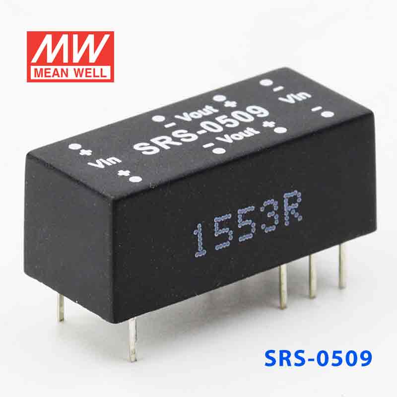 SRS-0509 SRS-0509 0.5W 5V-9V 稳压单组输出明纬DC-DC转换模块电源