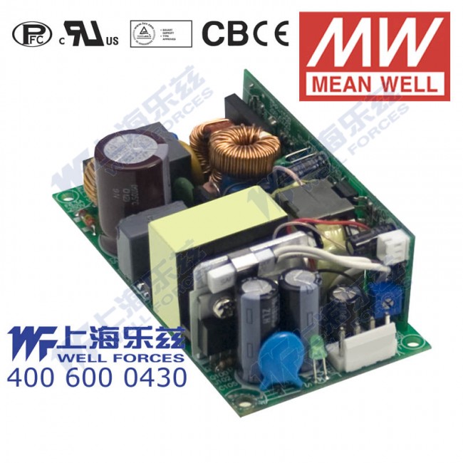 EPP-100-48 EPP-100-48 100W 48V 2.1A 低空载损耗高效PFC裸板明纬电源