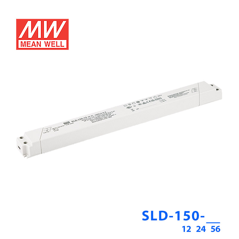 SLD-150-24 SLD-150-24明纬电源24V6.3A输出恒流恒压150W薄长条LED线形灯带变压器
