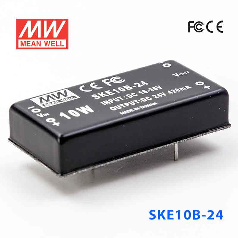 SKE10B-24 SKE10B-24 10W 18~36V 输入 24V 单路输出明纬DC-DC转换模块电源