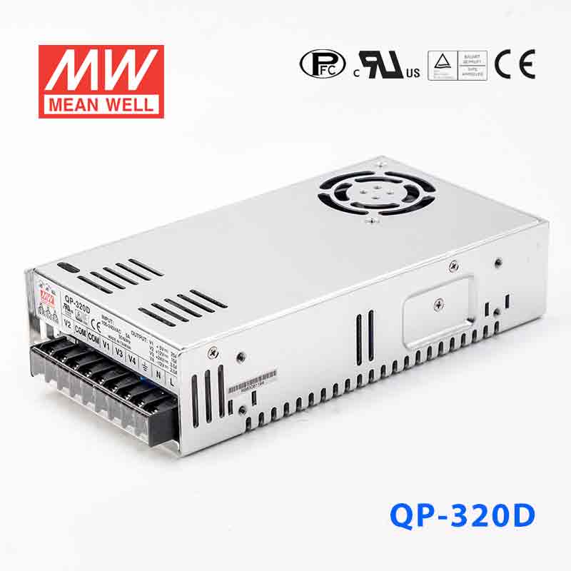QP-320D QP-320D 320W +5V 20A +12V 10A +24V 5A -12V 2A 四路输出PFC电源