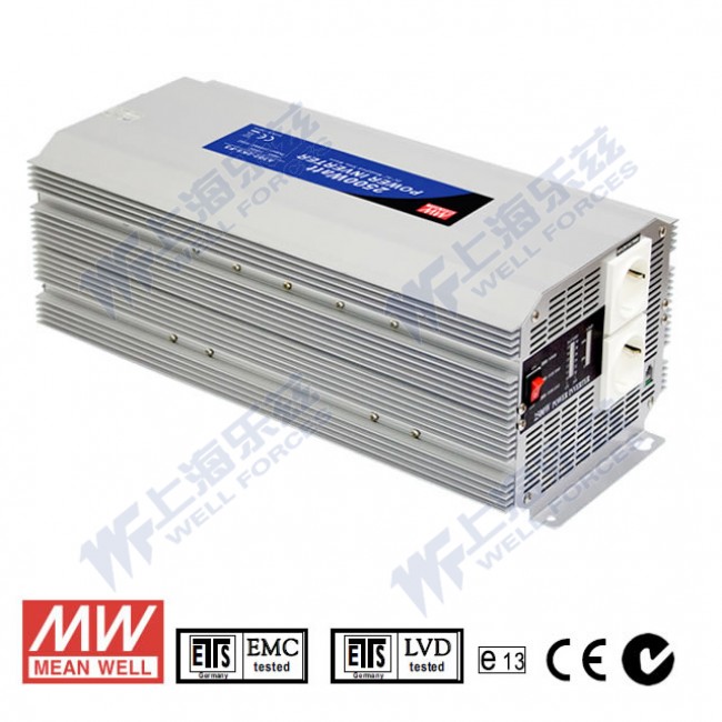 A301-2K5-B4 A301-2K5-B4 2500W 12VDC-110VAC 修正正弦波输出明纬车载逆变电源