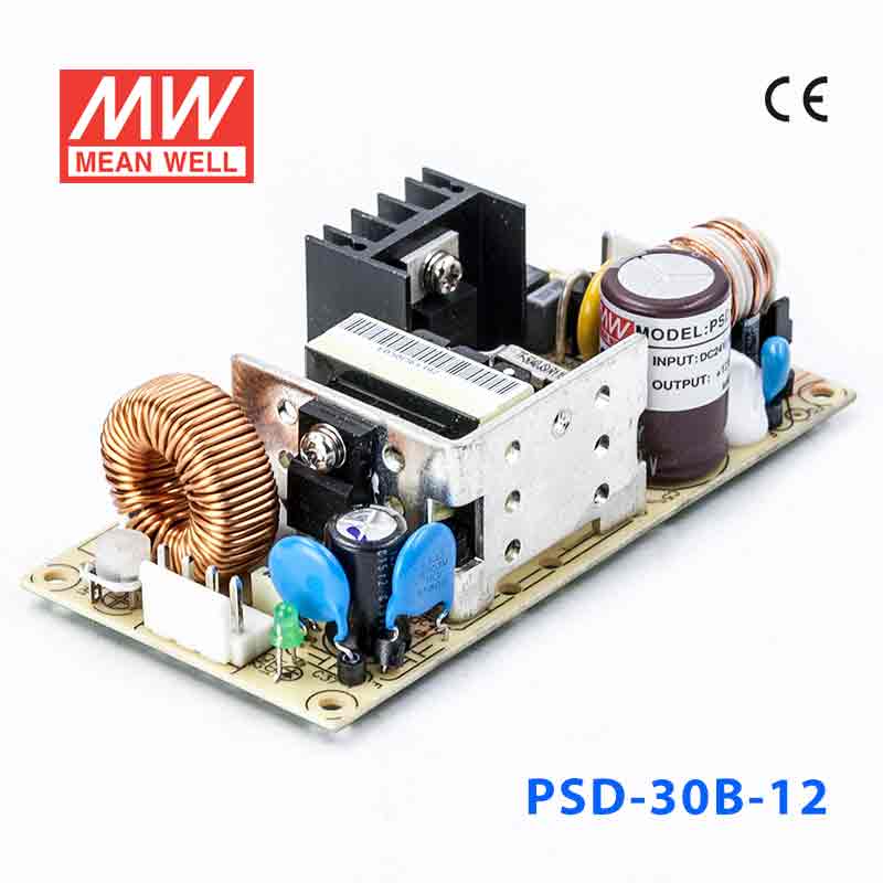 PSD-30B-12 PSD-30B-12 30W 18~36V 输入 12V 2.5A 单路输出PCB板明纬DC-DC变换电源