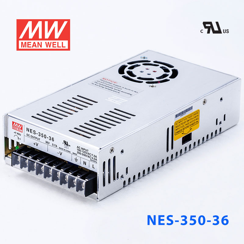 NES-350-36 NES-350-36 350W 36V9.7A 单路输出经济型明纬开关电源(NE系列)