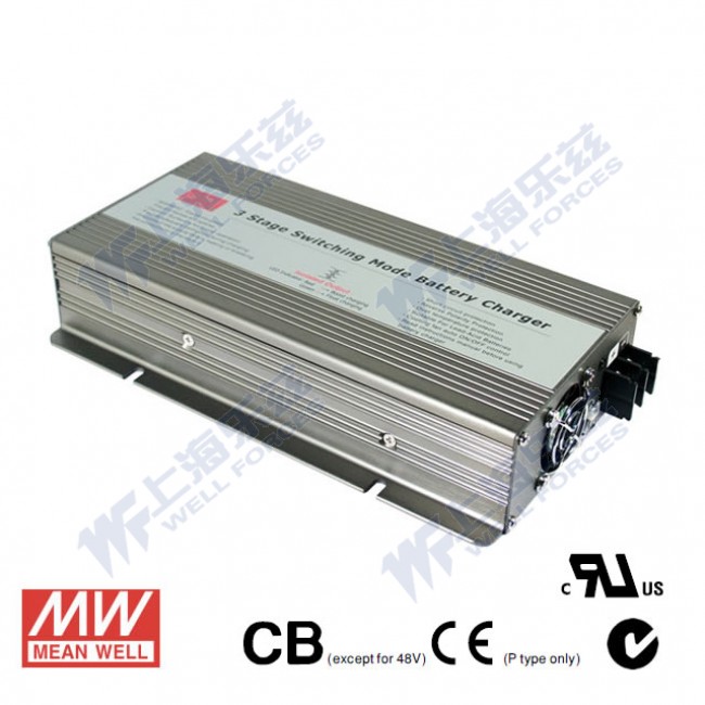 PB-360N-24 PB-360N-24 360W 28.8V12.5A 明纬优化三段式铅酸电池充电器