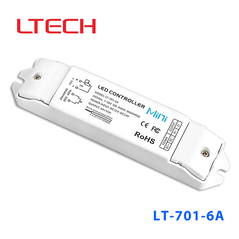 LT-701-6A LT-701-6A 恒压0-10V、1-10V调光驱动器