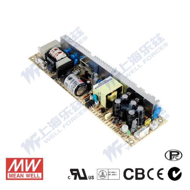 LPS-50-3.3 LPS-50-3.3 50W 3.3V 10A 单路输出无外壳窄条PCB板明纬开关电源