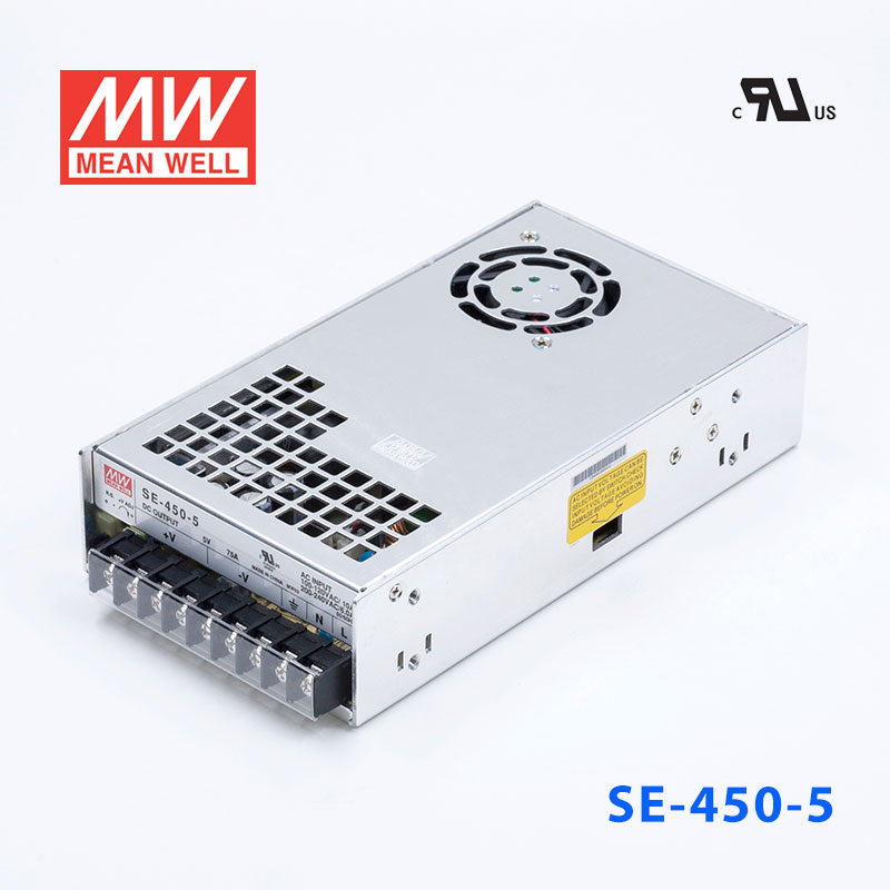 SE-450-5 SE-450-5 450W 5V75A 单路输出明纬电源(SE系列-内置有外壳)