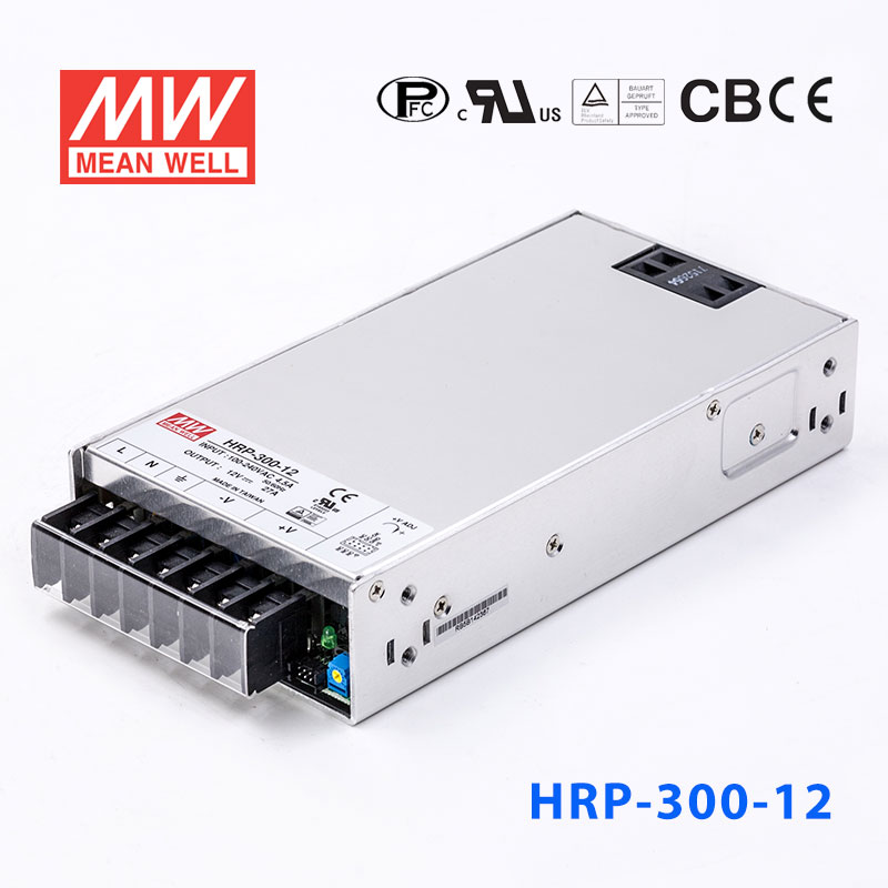HRP-300-12 HRP-300-12 300W 12V27A 单路输出高性能内置有外壳明纬开关电源