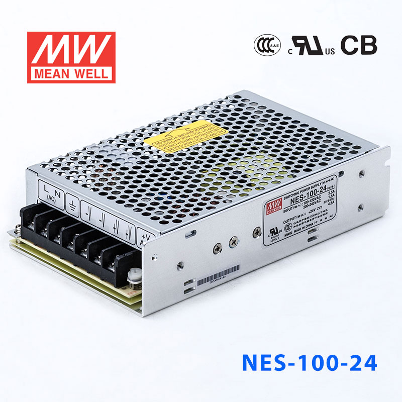 NES-100-24 NES-100-24 100W 24V4.5A 单路输出CCC认证明纬开关电源(NE系列)