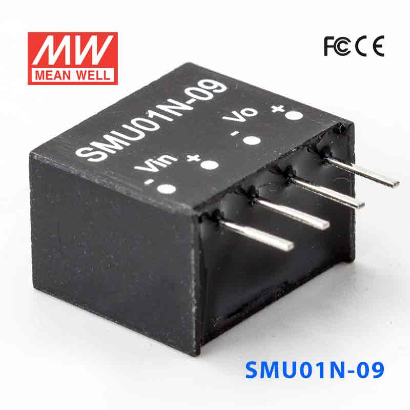 SMU01N-09 SMU01N-09 1W 24V-9V 非稳压单路输出明纬DC-DC转换模块电源