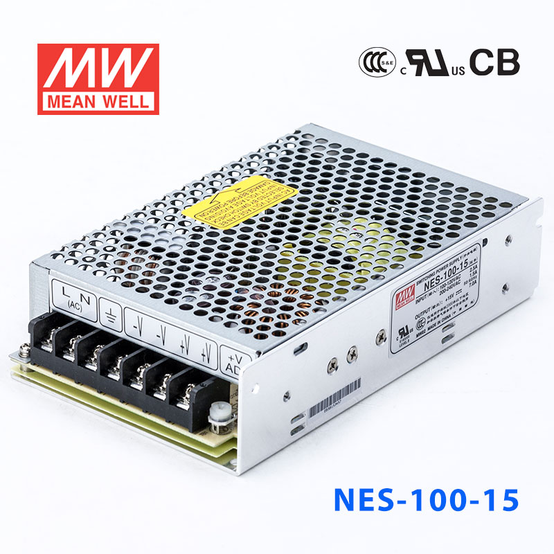 NES-100-15 NES-100-15 100W 15V7A 单路输出CCC认证明纬开关电源(NE系列)