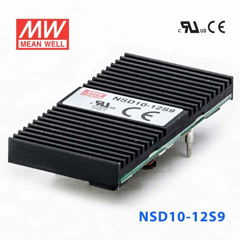 NSD10-12S9 NSD10-12S9 10W 9.8~36V 输入 9V 稳压输出板上安装型明纬DC-DC变换电源