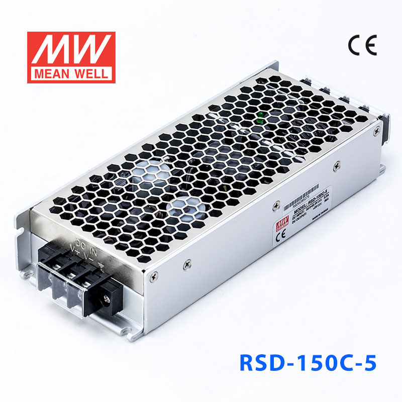 RSD-150C-5 RSD-150C-5 150W 28.8~67.2V 输入 5V 30A 输出铁道专用明纬DC-DC转换电源