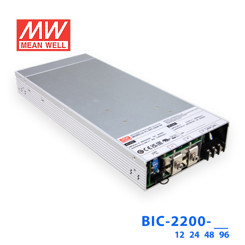 BIC-2200-48 BIC-2200-48台湾明纬48V45A输出180~264V输入AC-DC具能量回收功能之交直流双向电源