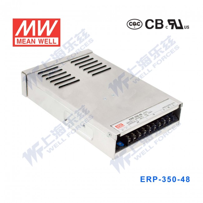 ERP-350-48 ERP-350-48 350W 48V7.3A防雨淋机壳型高效率LED移动彩屏用电源