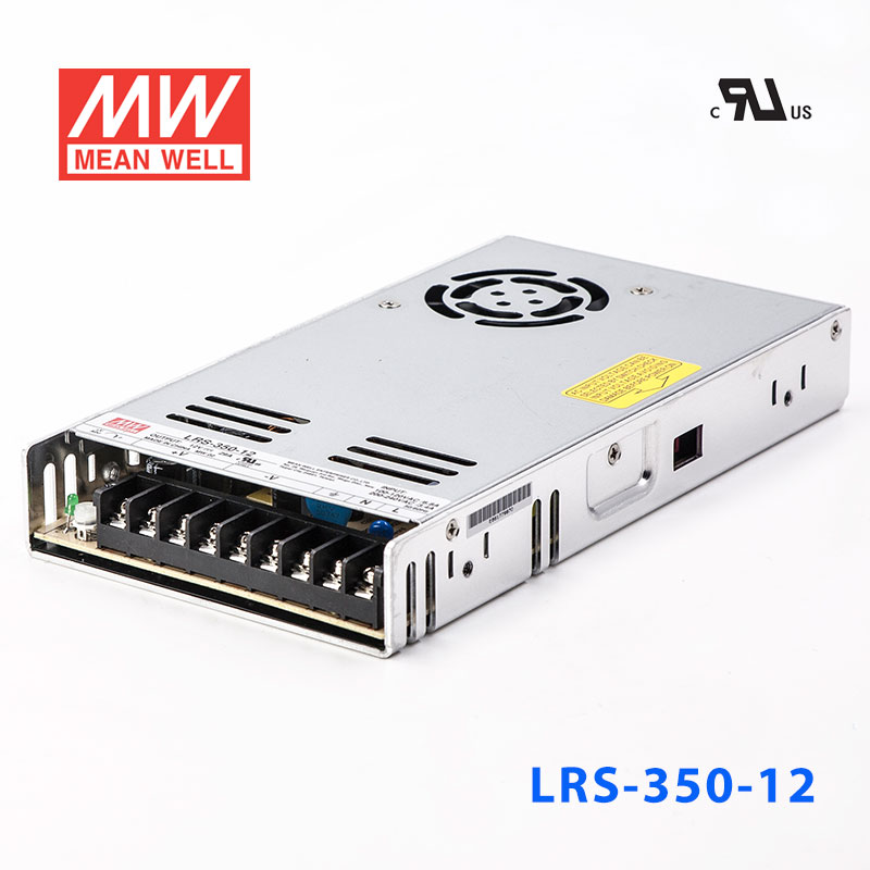 LRS-350-12 LRS-350-12 348W 12V29A输出（输入电压开关选择型)明纬超薄高性能开关电源
