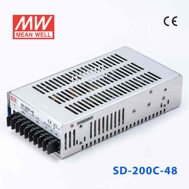 SD-200C-48 Mean Well SD-200C-48 DC-DC Converter - 201.6W - 36~72V in 48V out 4.2A