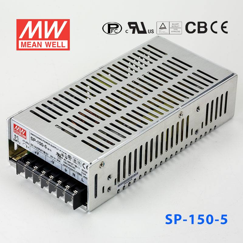 SP-150-5 SP-150-5 150W 5V30A 单路输出带PFC功能明纬开关电源