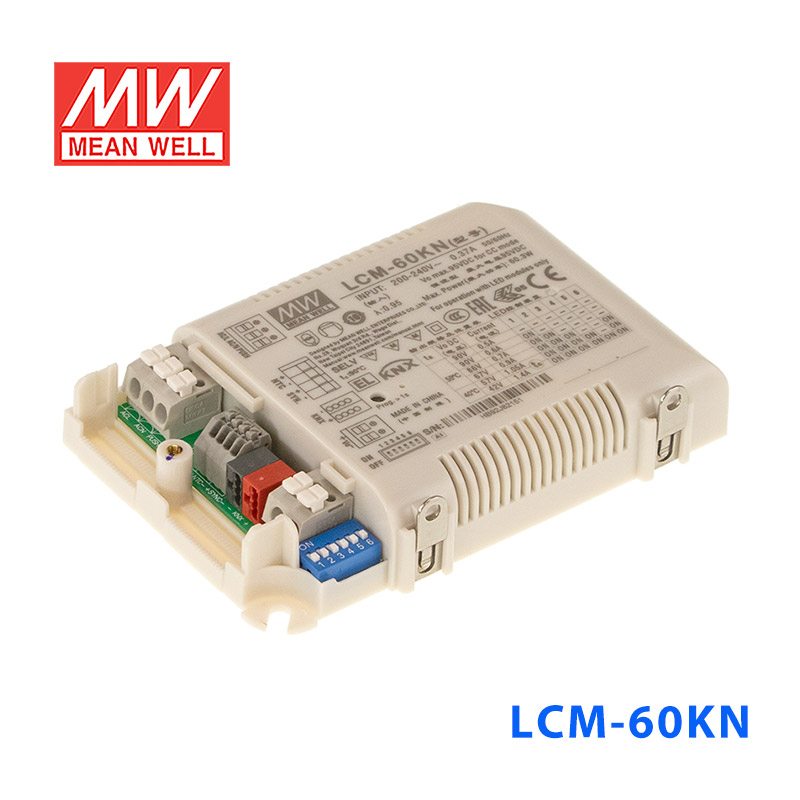 LCM-60KN LCM-60KN台湾明纬95V开路电压60W左右多级输出恒流型LED驱动器
