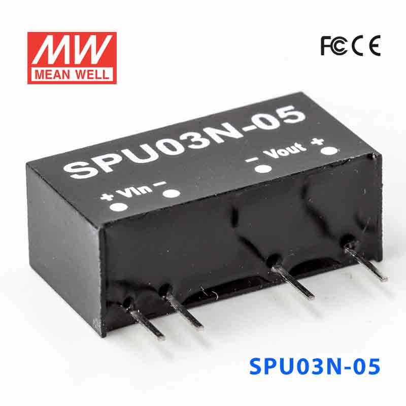 SPU03N-05 SPU03N-05 3W 24V-5V 非稳压单路输出明纬DC-DC模块电源