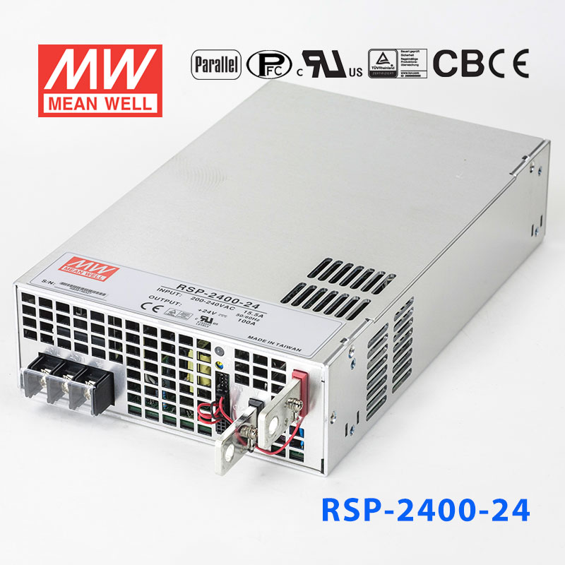 RSP-2400-24 RSP-2400-24 2400W 24V100A 单路输出带PFC可并联明纬开关电源