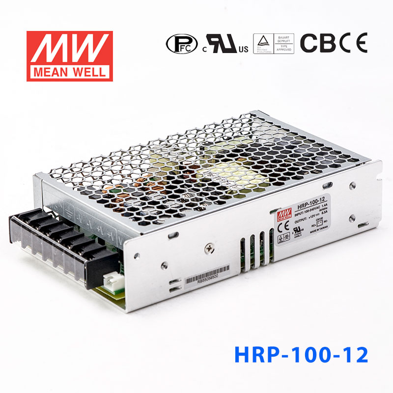 HRP-100-12 HRP-100-12 100W 12V8.5A 单路输出高性能内置有外壳明纬开关电源