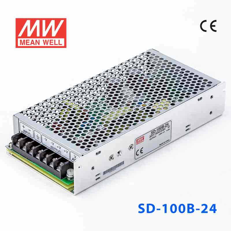 SD-100B-24 SD-100B-24 100W 19~36V 输入 24V 4.2A 输出有外壳明纬DC-DC转换电源
