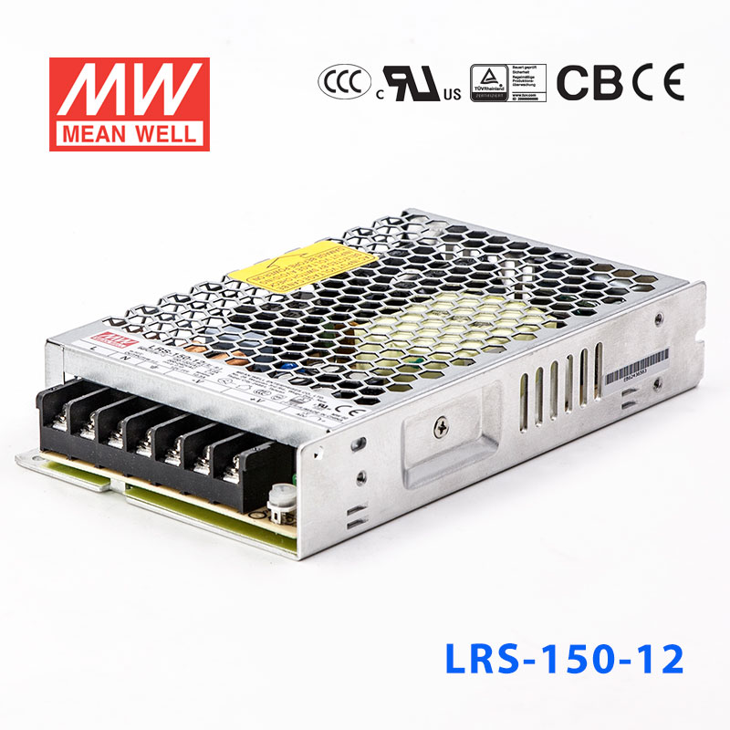LRS-150-12 LRS-150-12 150W 12V12.5A输出（输入电压开关选择型)明纬超薄高性能开关电源