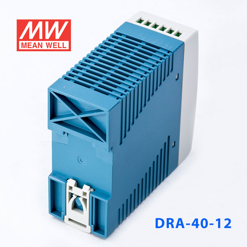DRA-40-24 DRA-40-24 40W 24V1.7A输出电流可程控明纬导轨安装电源