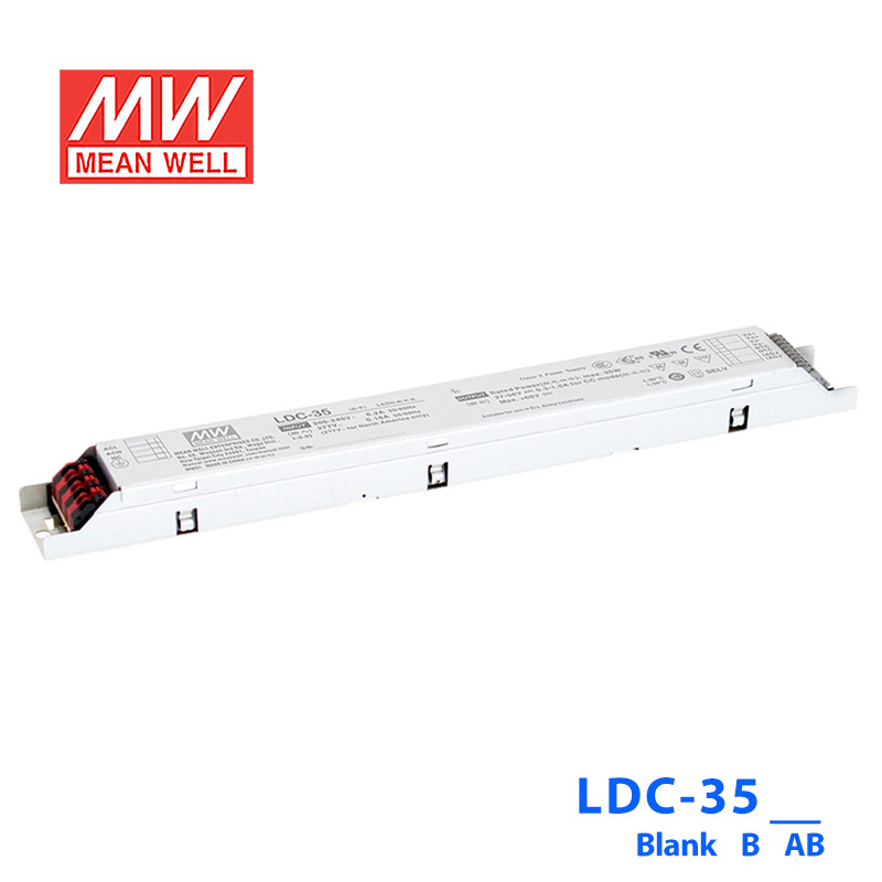 LDC-35 LDC-35明纬35W恒功率线性LED驱动器无调光