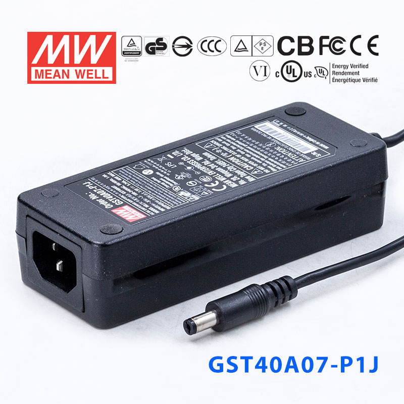 GST40A07-P1J GST40A07-P1J 40W 7.5V5.34A高效能低空载损耗绿色节能桌上型适配器