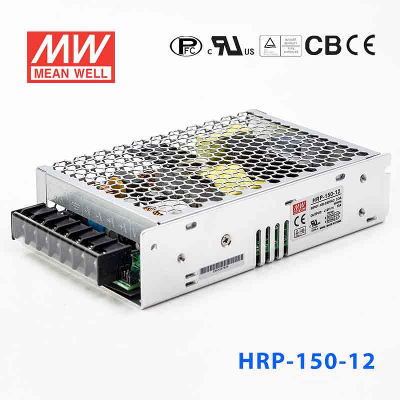 HRP-150-12 HRP-150-12 150W 12V13A 单路输出高性能内置有外壳明纬开关电源