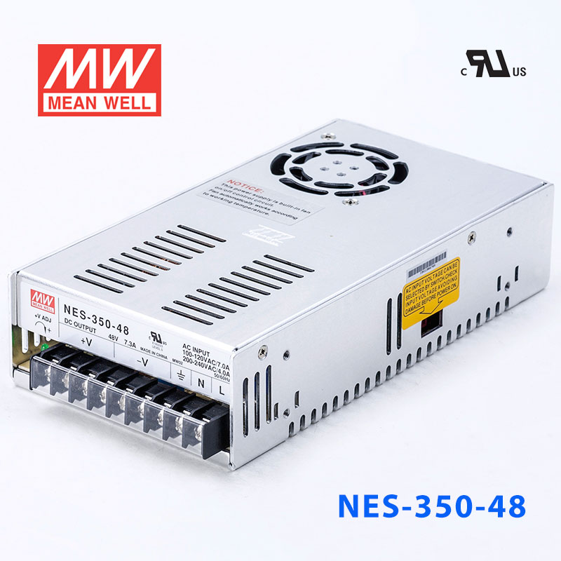 NES-350-48 NES-350-48 350W 48V7.3A 单路输出经济型明纬开关电源(NE系列)