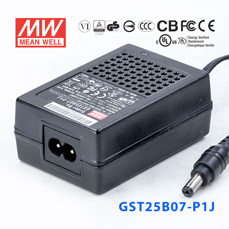 GST25B07-P1J GST25B07-P1J 22W 7.5V2.93A高效能低空载损耗绿色节能桌上型适配器