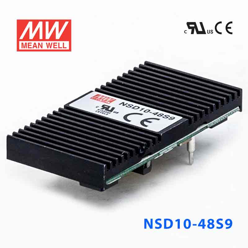 NSD10-48S9 NSD10-48S9 10W 22~72V 输入 9V 稳压输出板上安装型明纬DC-DC变换电源