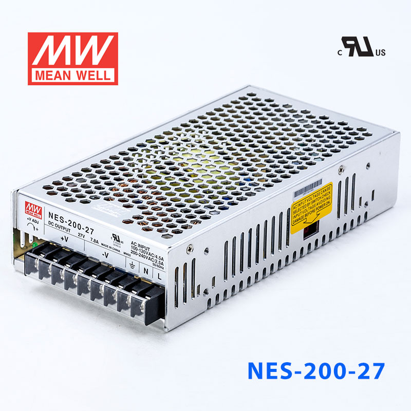NES-200-27 NES-200-27 200W 27V7.4A 单路输出经济型明纬开关电源(NE系列)