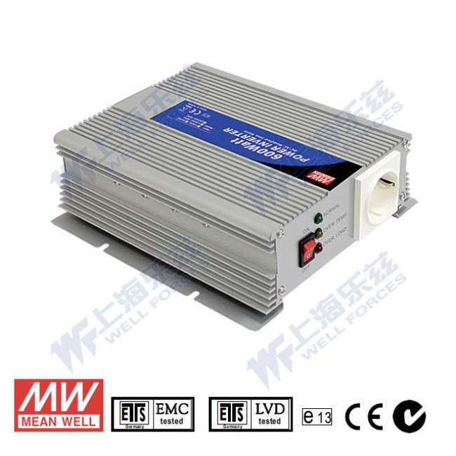 A301-600-B2 A301-600-B2 600W 12VDC-110VAC 修正正弦波输出明纬车载逆变电源